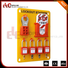 Elecpopular Brand High Quality Portable Yellow Organic Glass Security Lockout Stations